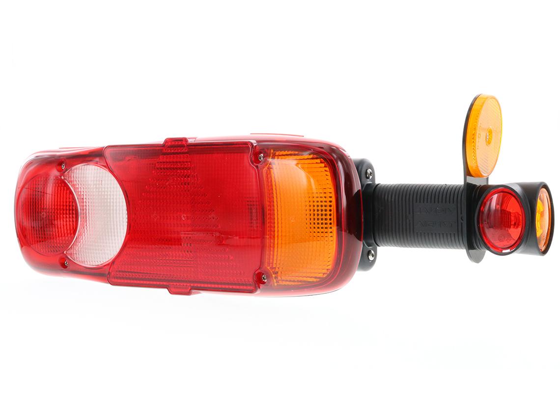 Rear lamp Right, Feu de gabarit, AMP 1.5 - 7 pin rear conn